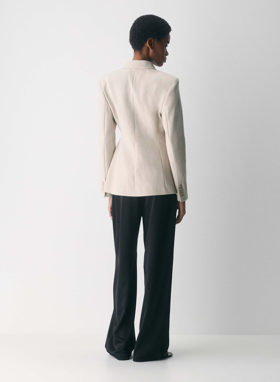 sacou remarcabil - ressential heather matte pearl