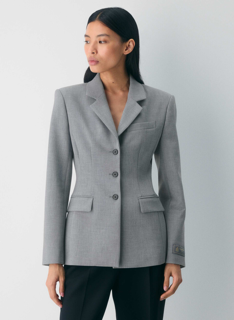 sacou remarcabil - ressential heather dark grey