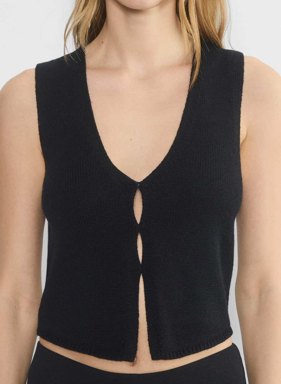 vestă bască negră
