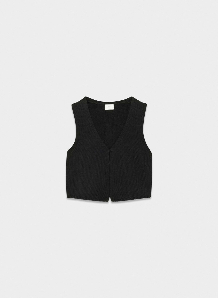 vestă bască negră