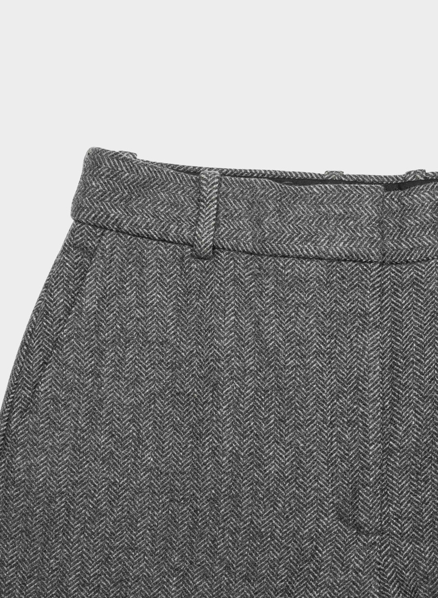 pantaloni agency - precision wool chaney negrugri