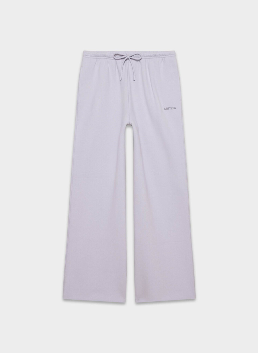 pantaloni de trening cozy sweatfleece mega flutter wildflower lilac