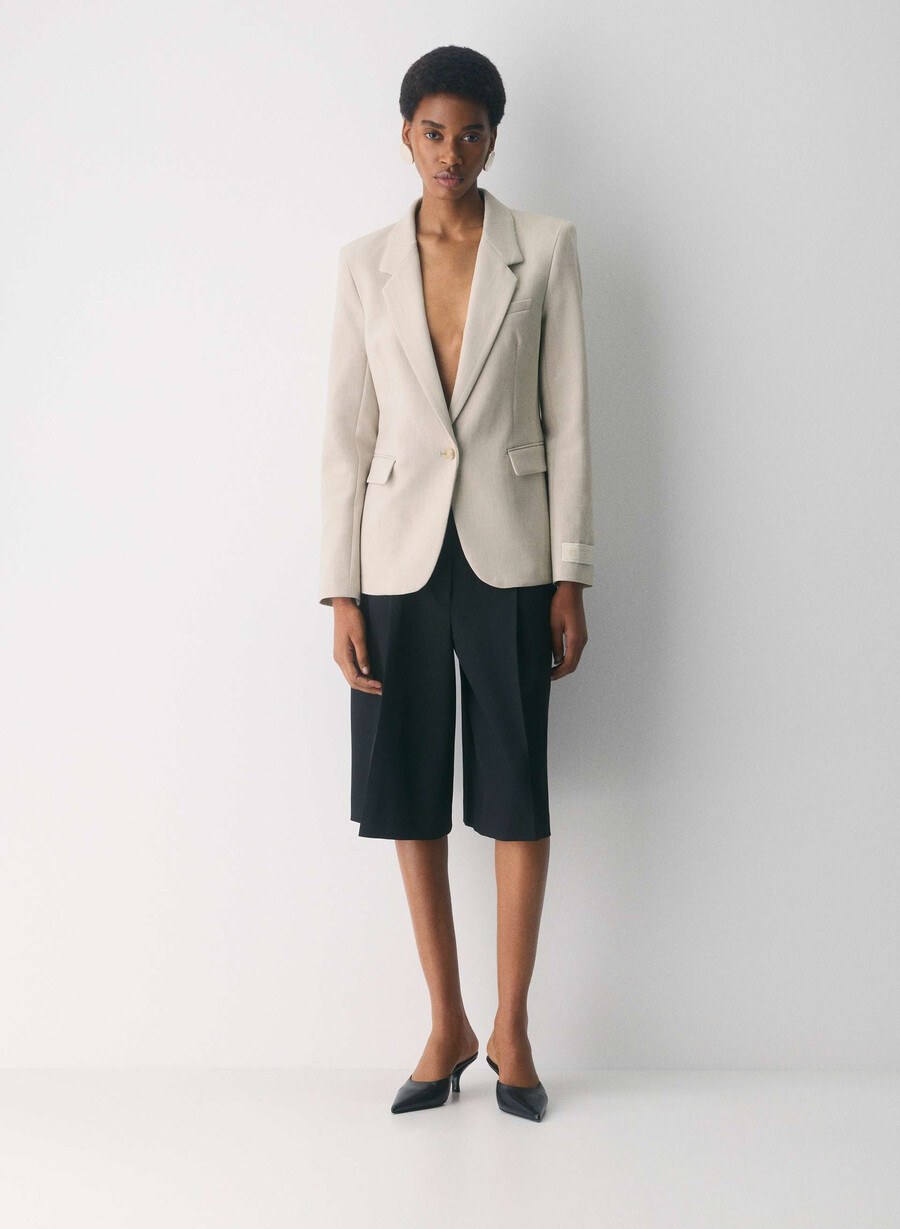 blazer producer - ressential heather matte pearl