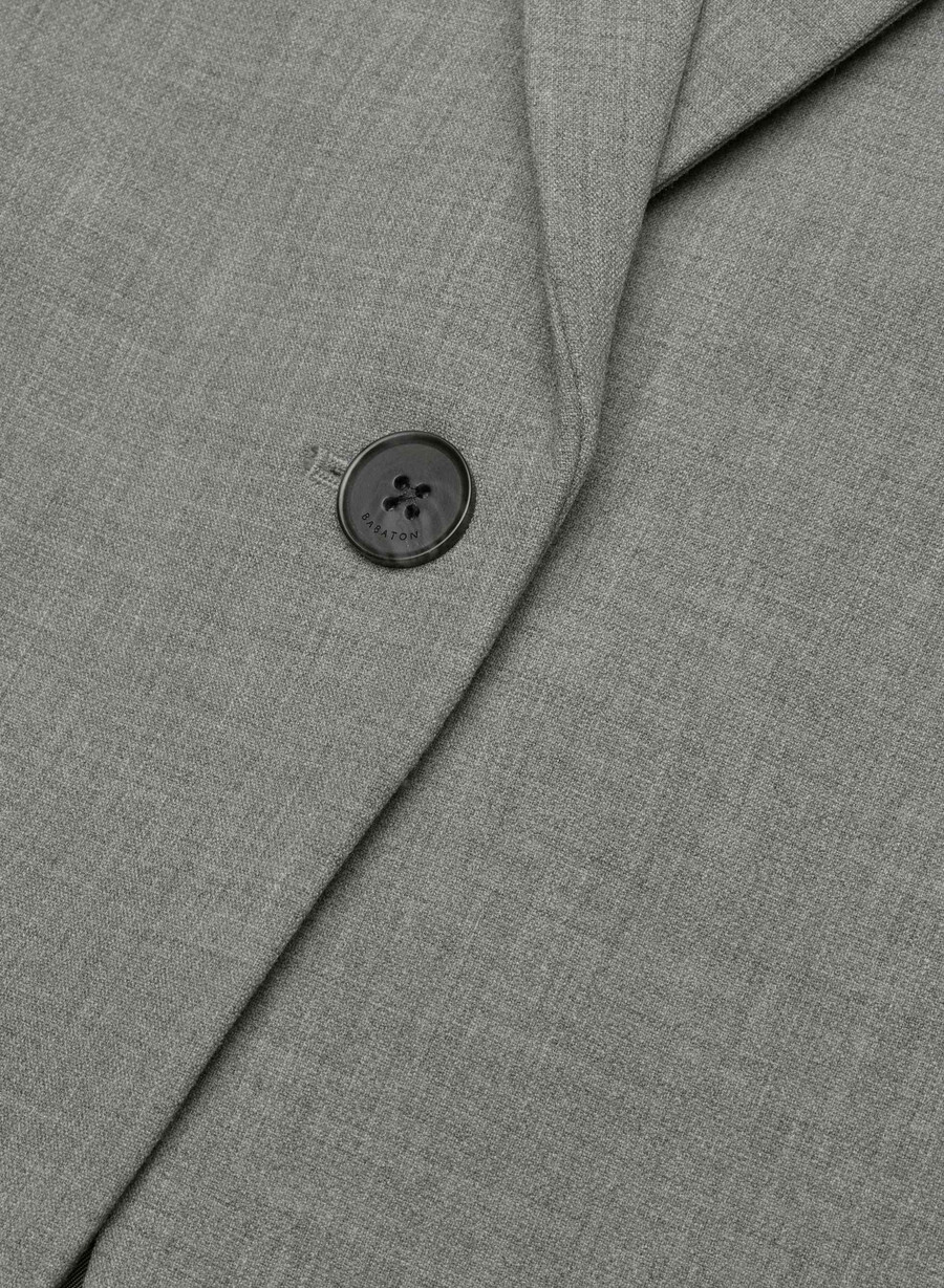 sacou producer - ressential heather dark grey