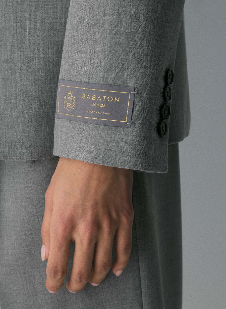 sacou producer - ressential heather dark grey