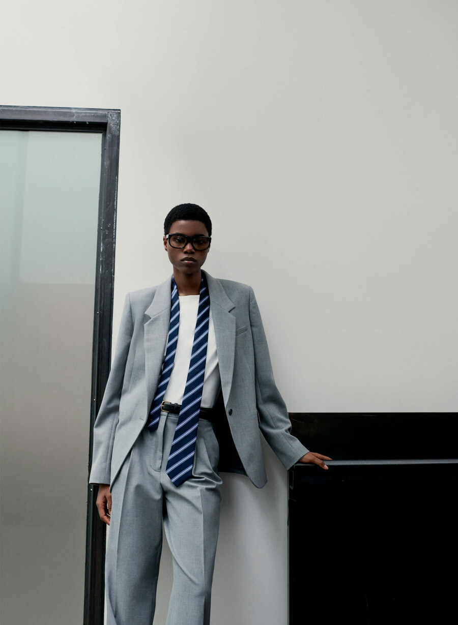sacou producer - ressential heather dark grey