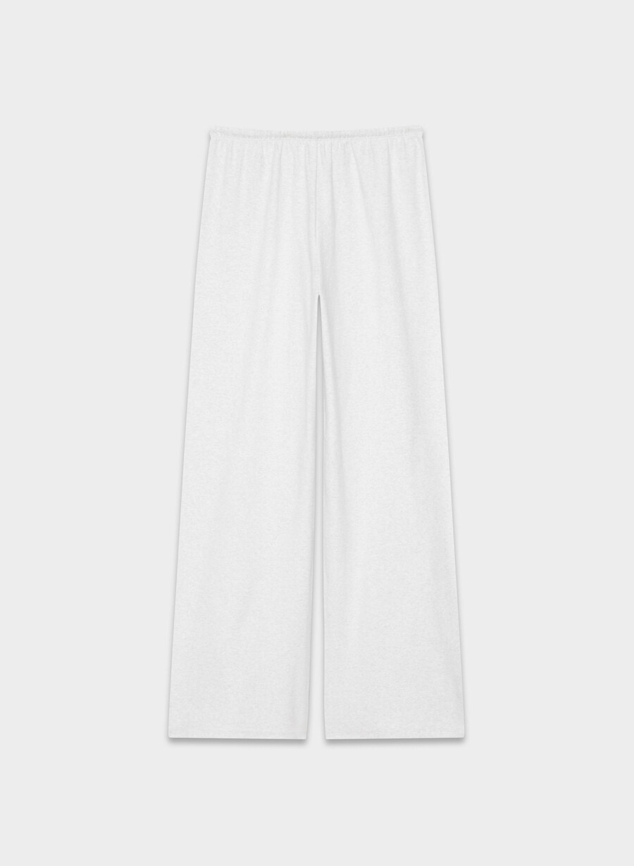 pantaloni besthug gilmore heather cloud white