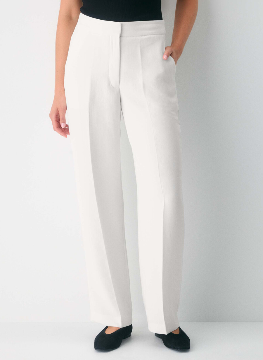 pantalonii limitless pant cu croială curbată - crepetă mesteacĂn deschis