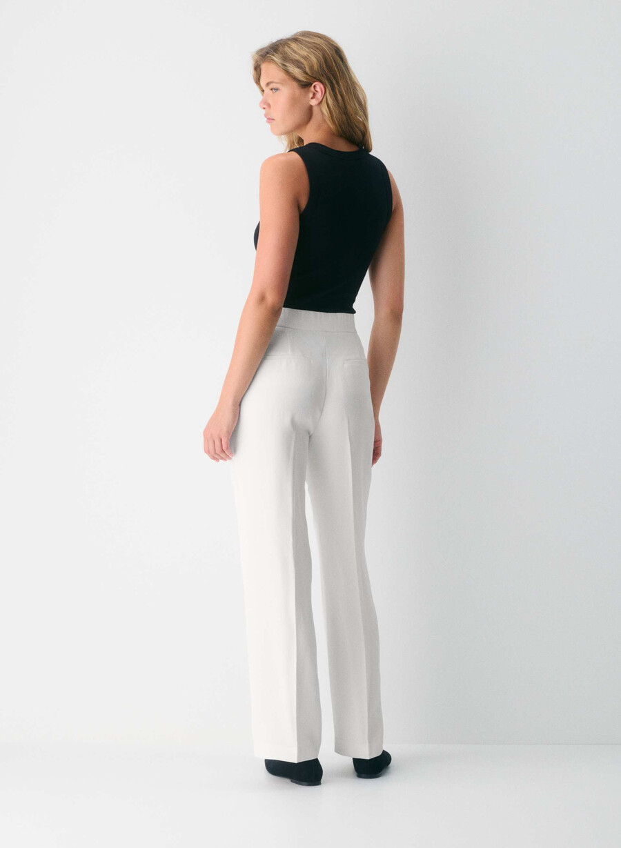 pantalonii limitless pant cu croială curbată - crepetă mesteacĂn deschis
