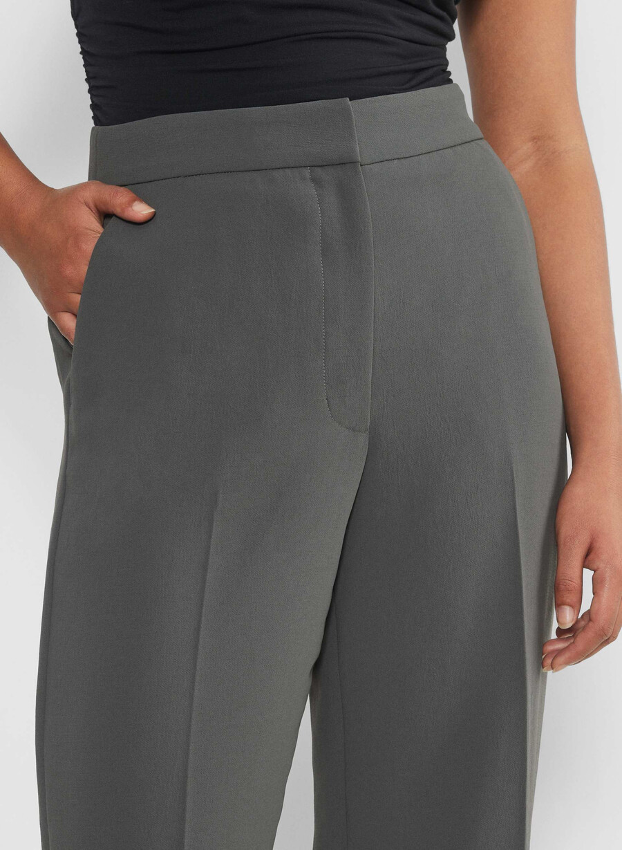 pantalonii limitless pant cu croială curbată - crepetă gri cĂrbune