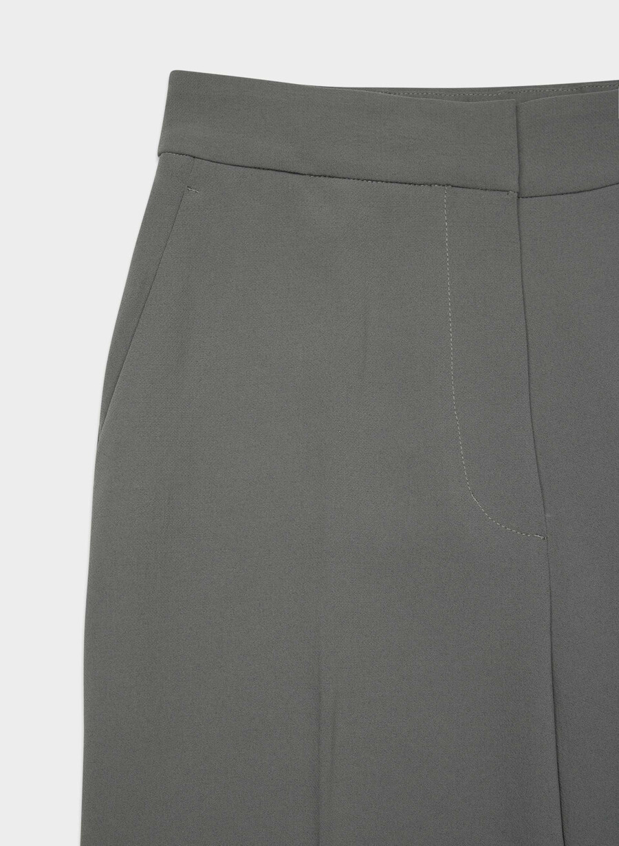 pantalonii limitless pant cu croială curbată - crepetă gri cĂrbune
