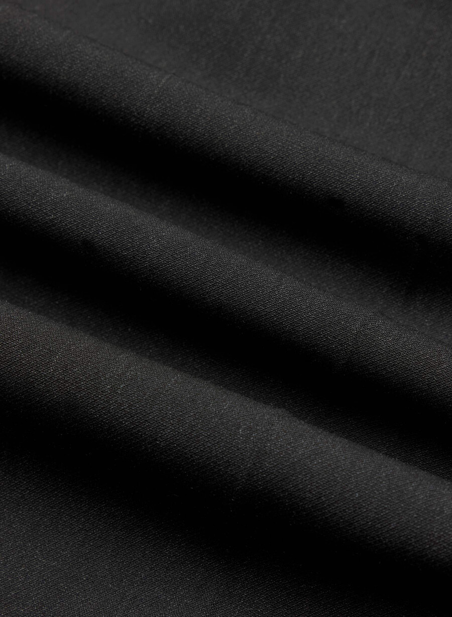 pantalonii effortless cu croială curbată - ressential heather black