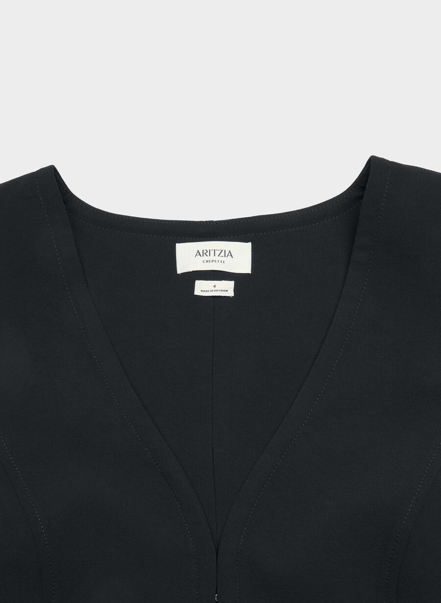 vestă vestimentară - crepette black