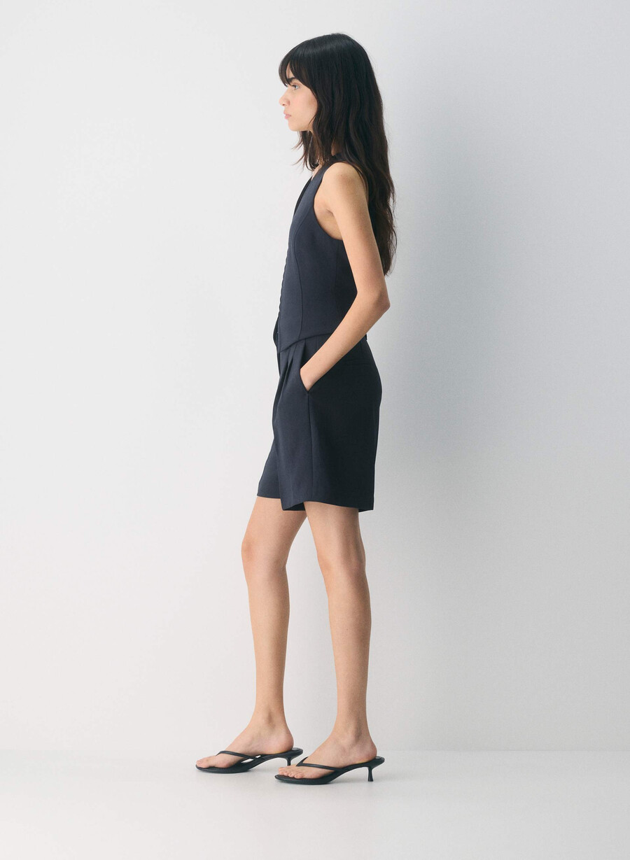 vestă vestimentară - crepette dark night navy