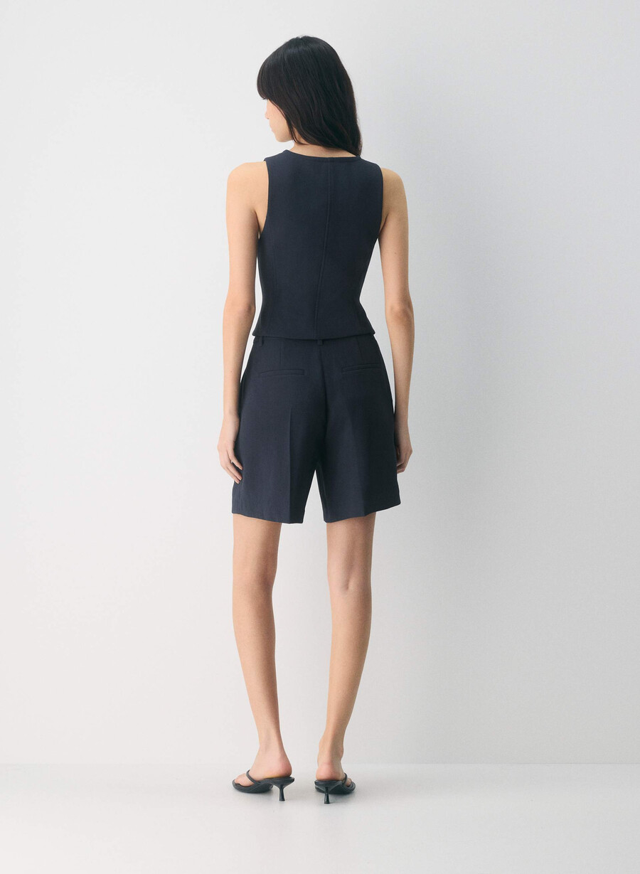 vestă vestimentară - crepette dark night navy