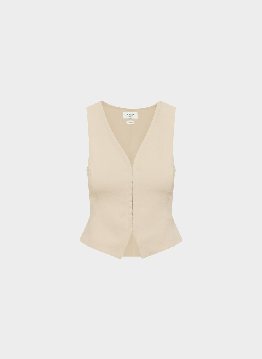 vesta vestimentara - crepette marcona beige