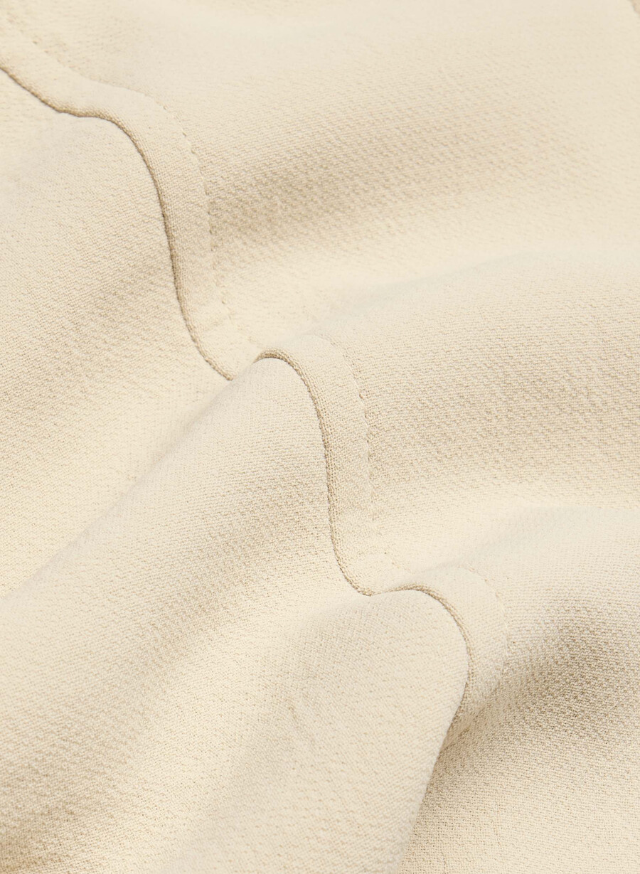 vesta vestimentara - crepette marcona beige