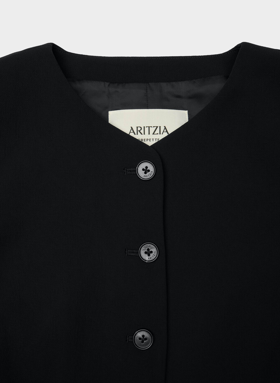 regal blazer - crepette negru