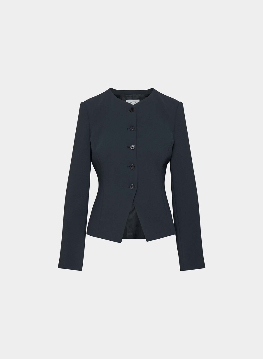 sacou regal - crepette bleumarin bleumarin Închis