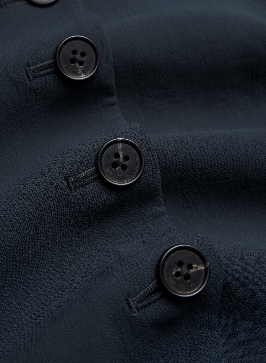 sacou regal - crepette bleumarin bleumarin Închis