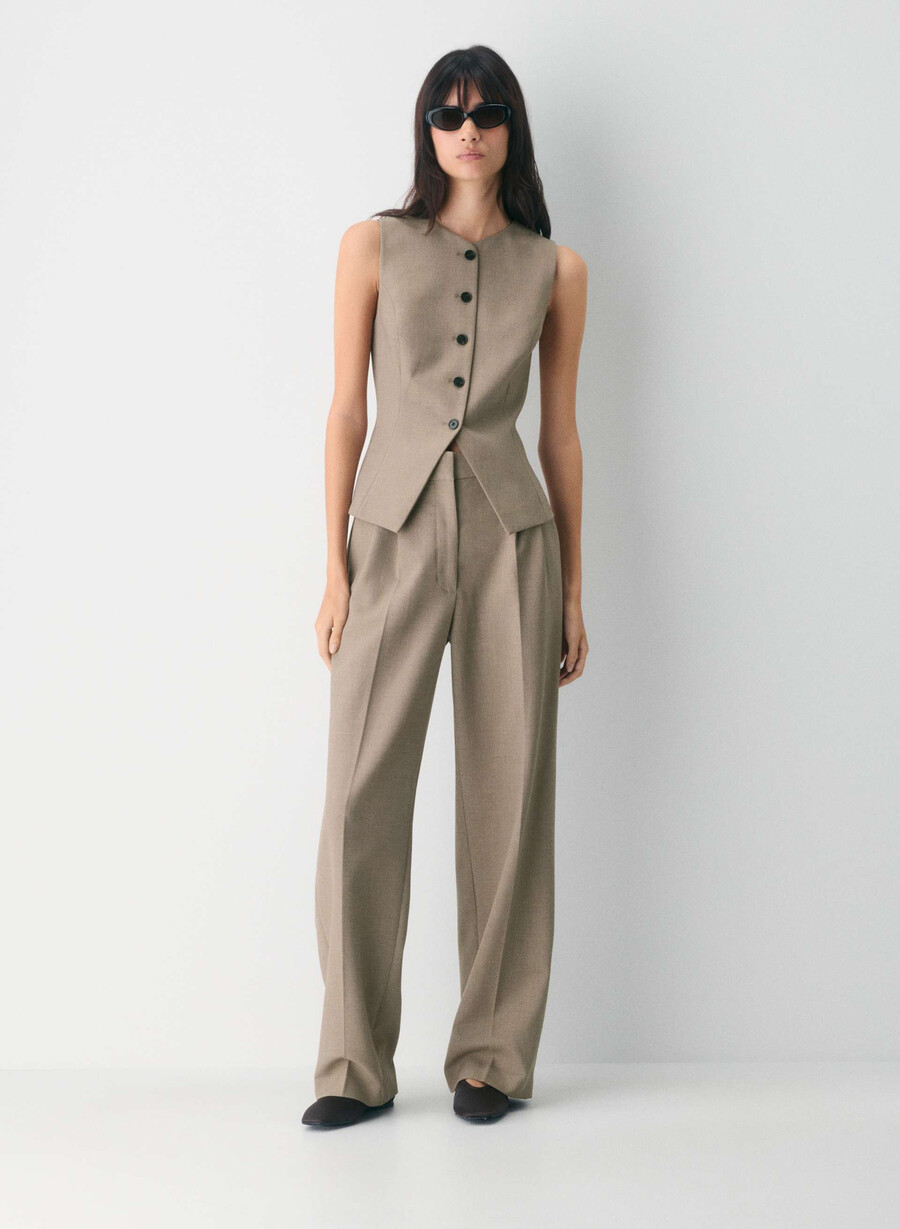 vestă regală - ressential heather nomad taupe