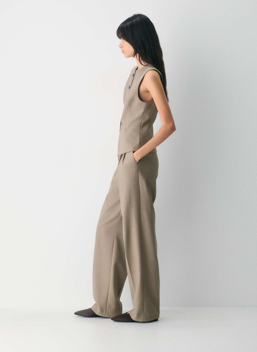 vestă regală - ressential heather nomad taupe