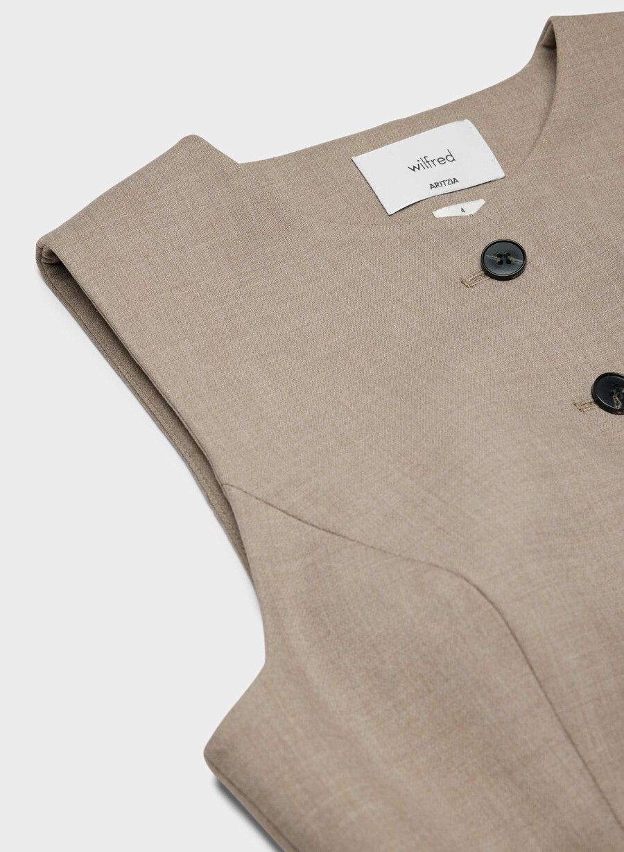 vestă regală - ressential heather nomad taupe