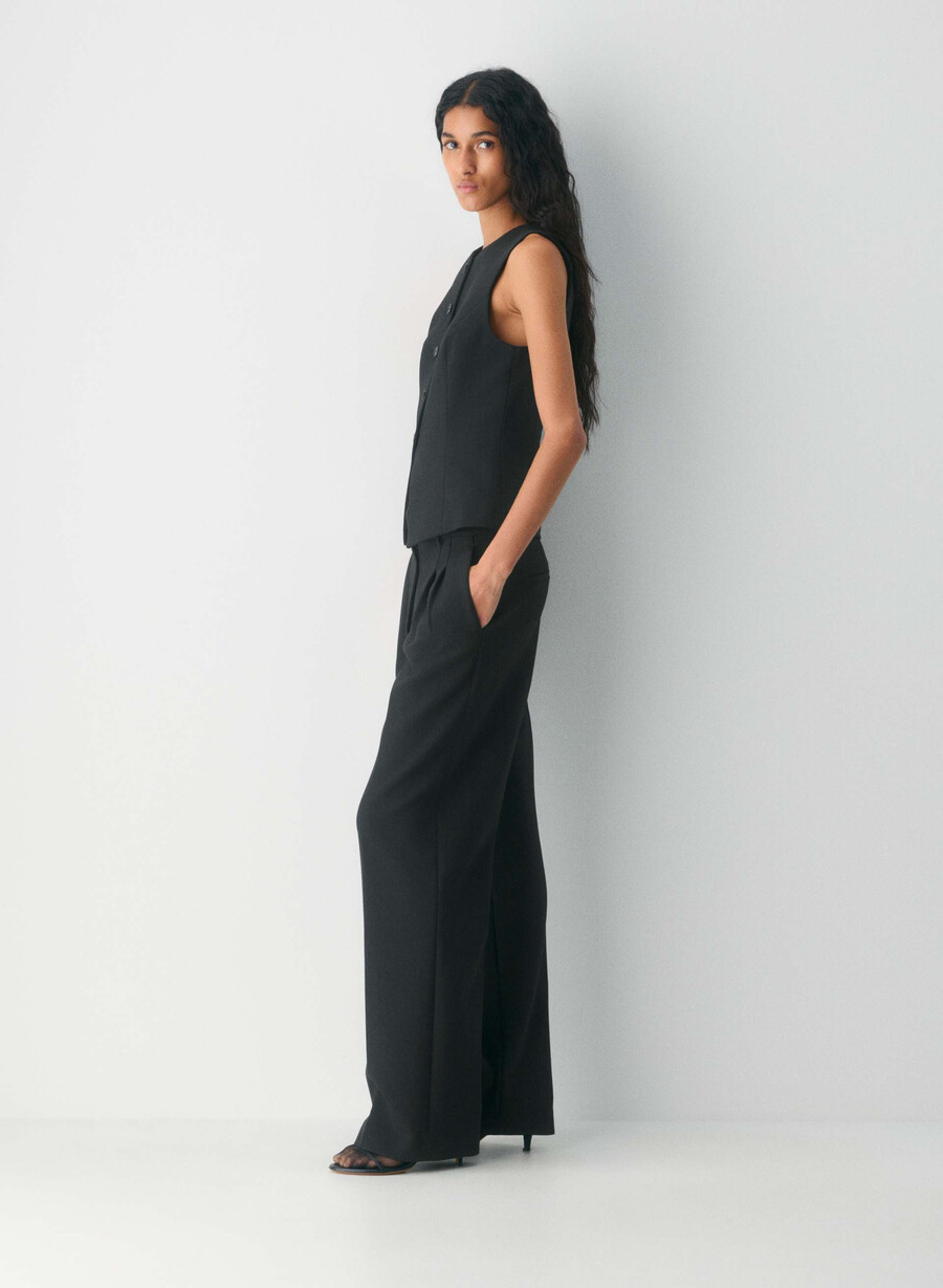 vestă regală - ressential heather black
