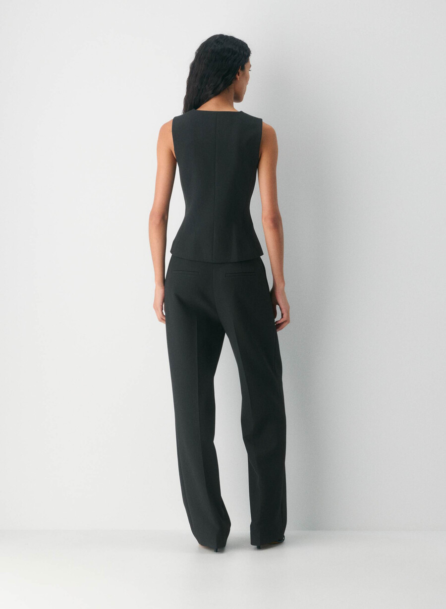 vestă regală - ressential heather black