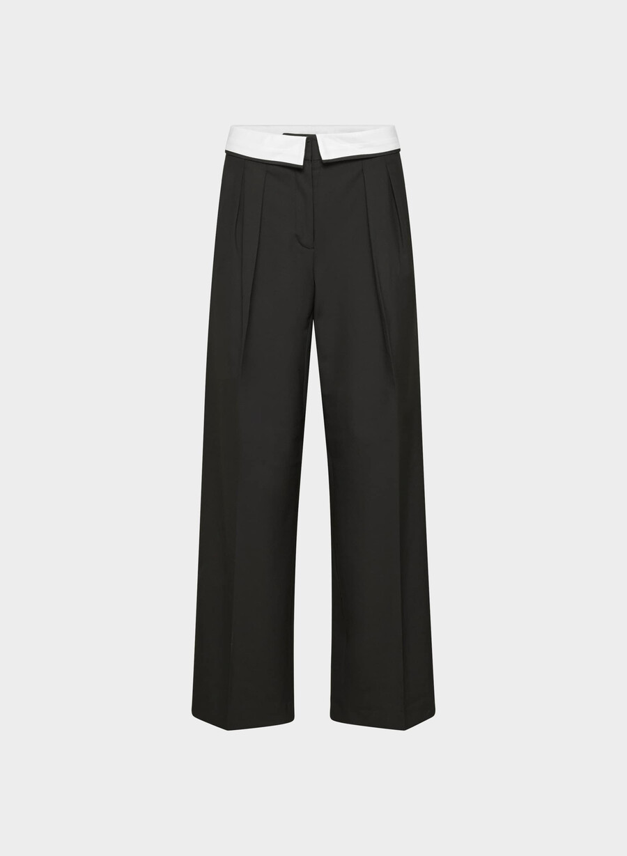 pantaloni bureau - ressential light negrucrem