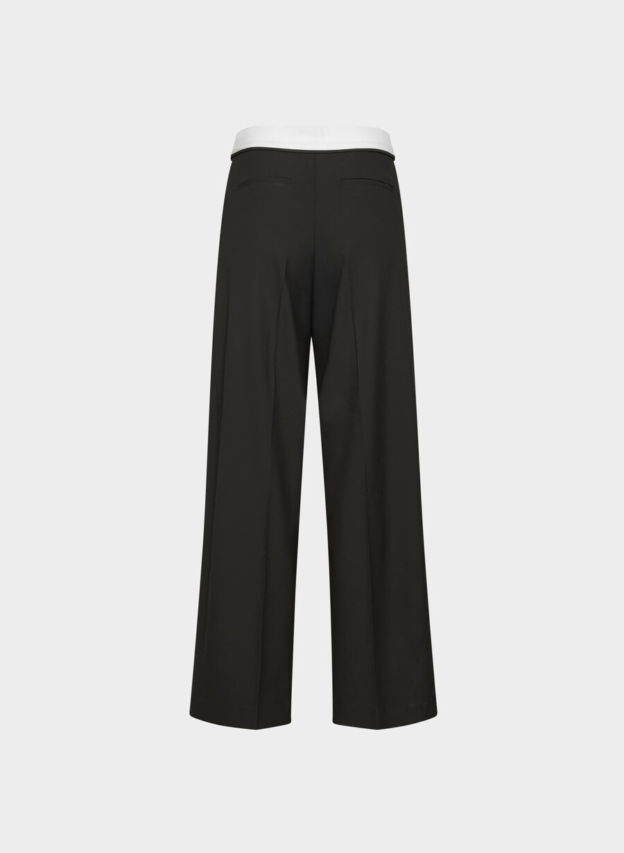 pantaloni bureau - ressential light negrucrem