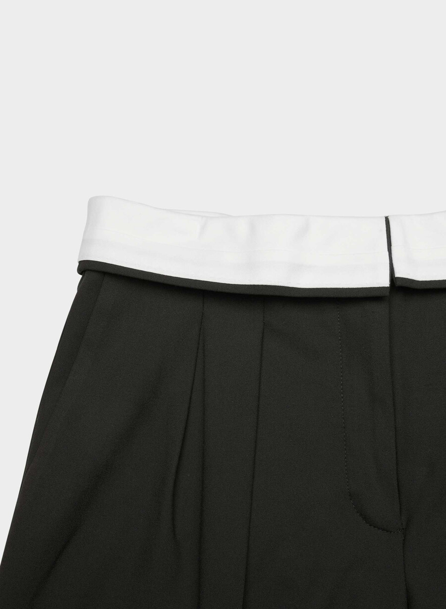 pantaloni bureau - ressential light negrucrem