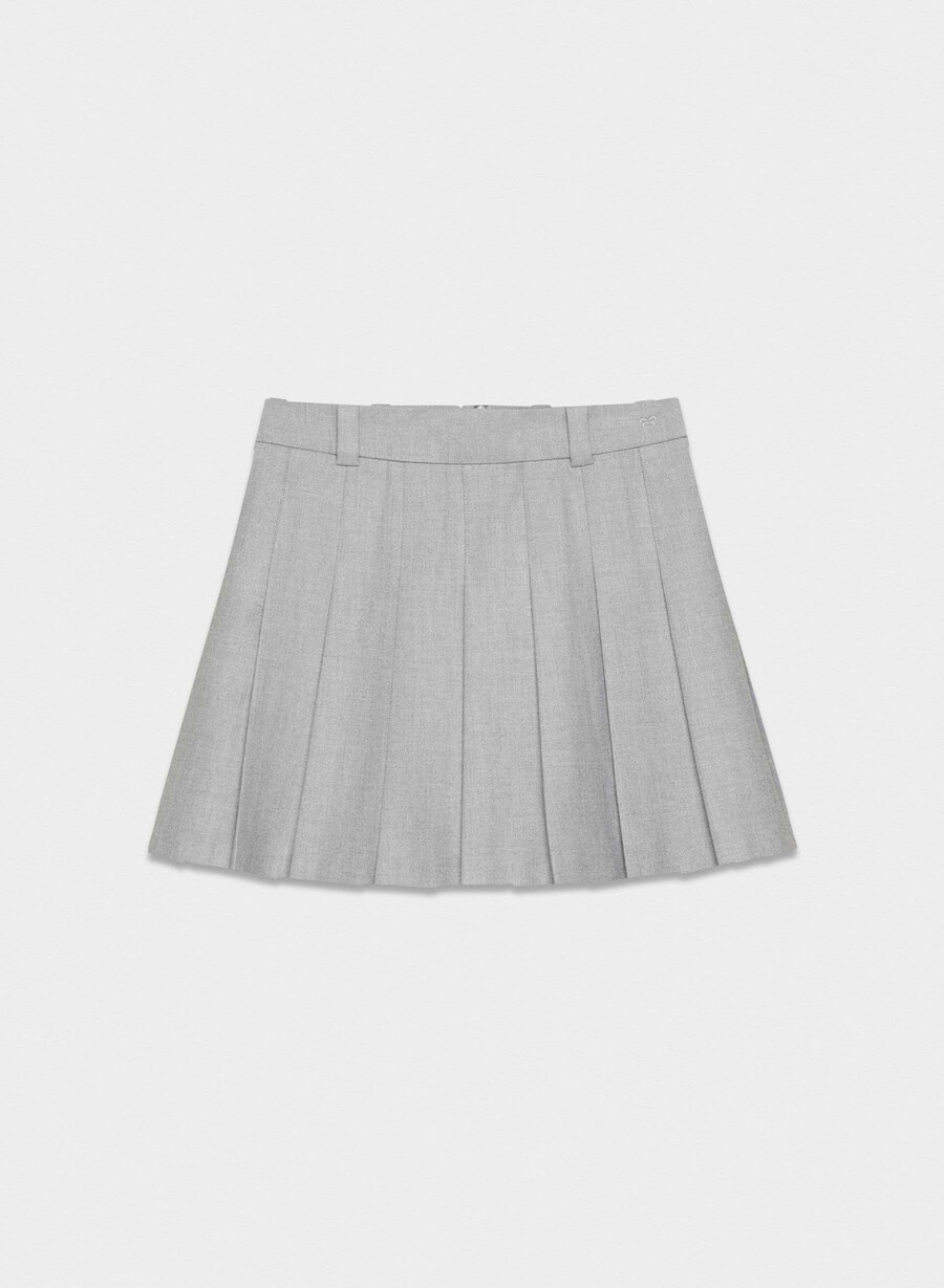 fustă mini oliv heather chrome