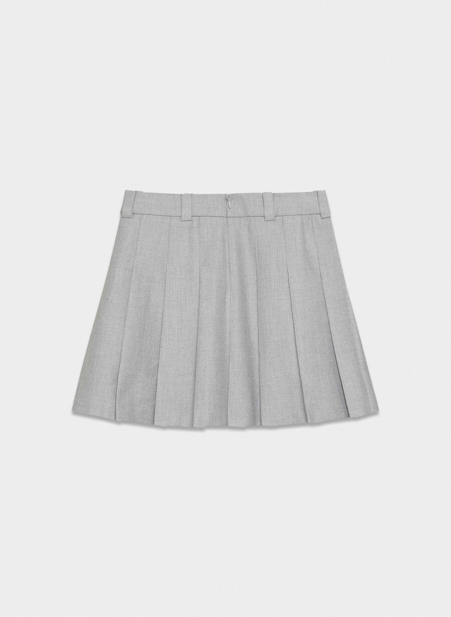 fustă mini oliv heather chrome