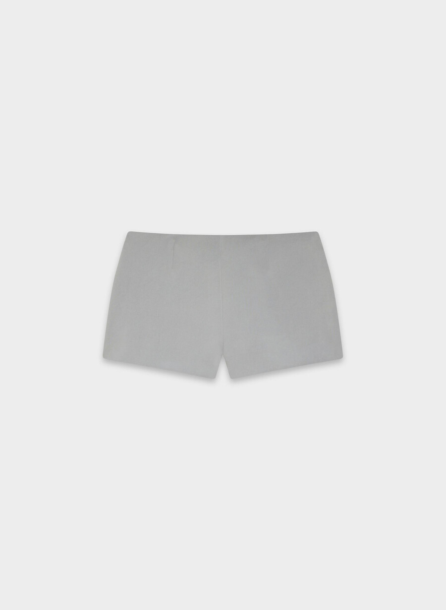 fustă scurtă cu imprimeu de bijuterie - crepette riverstone grey