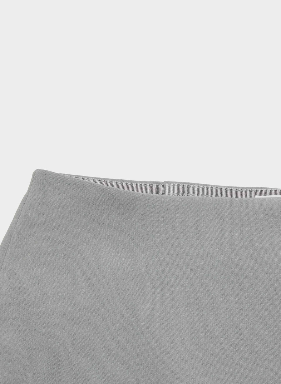 fustă scurtă cu imprimeu de bijuterie - crepette riverstone grey