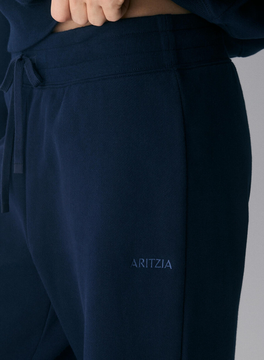 pantaloni de trening confortabili din fleece cu bandă perfectă admiral