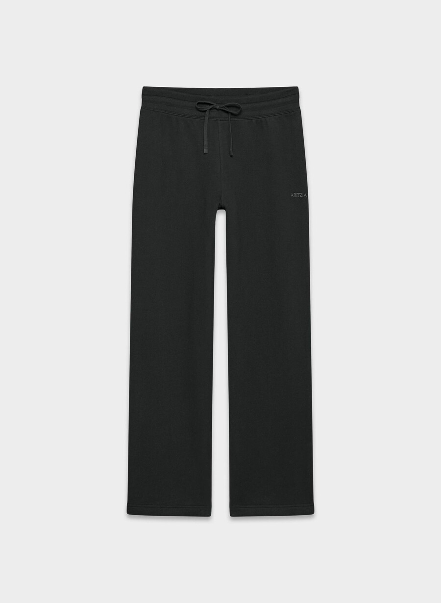 pantaloni de trening cozy sweatfleece perfect banded negri
