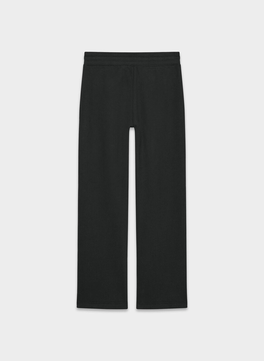 pantaloni de trening cozy sweatfleece perfect banded negri