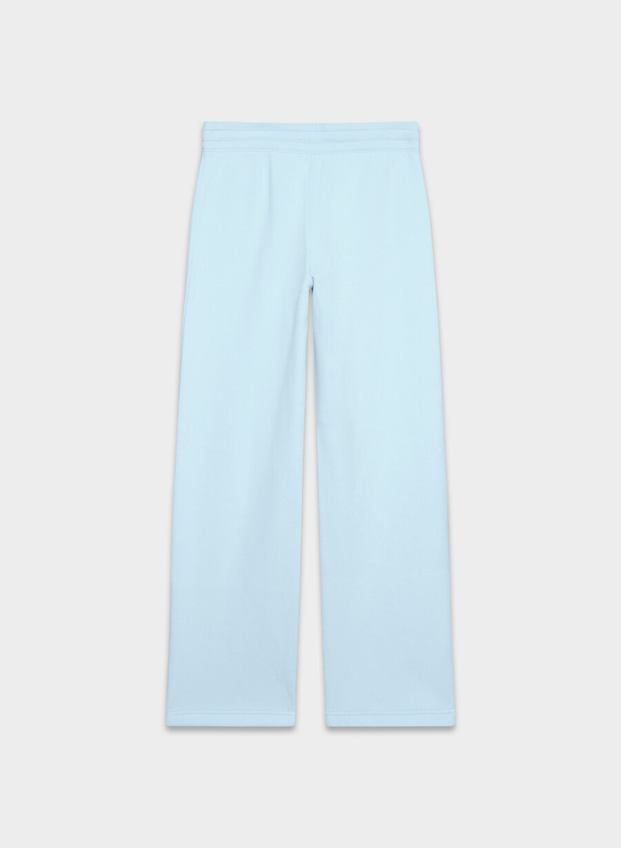 pantaloni de trening confortabili din fleece cu bandă perfectă villa blue