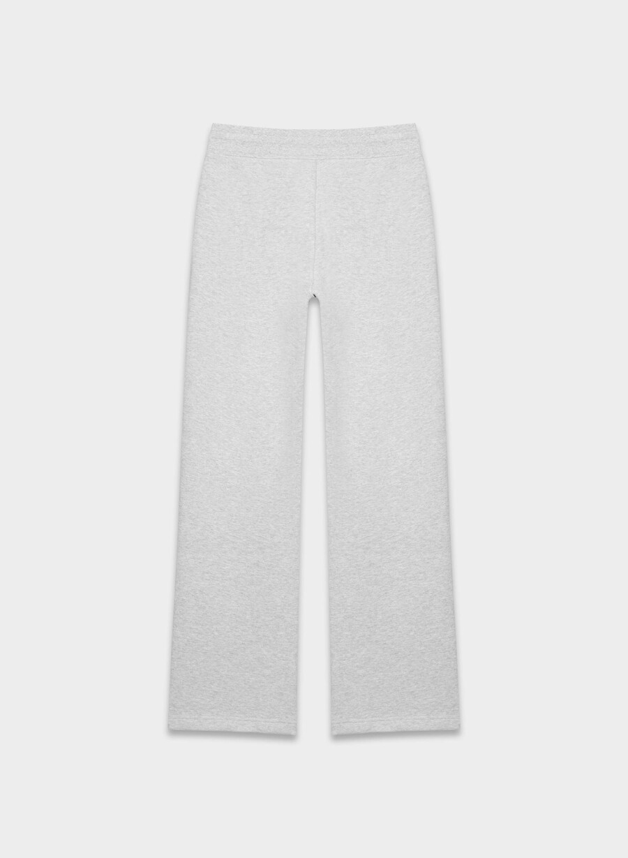 pantaloni de trening cozy sweatfleece perfect banded heather chrome