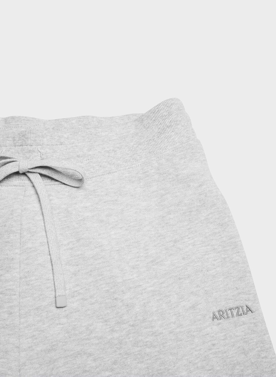 pantaloni de trening cozy sweatfleece perfect banded heather chrome