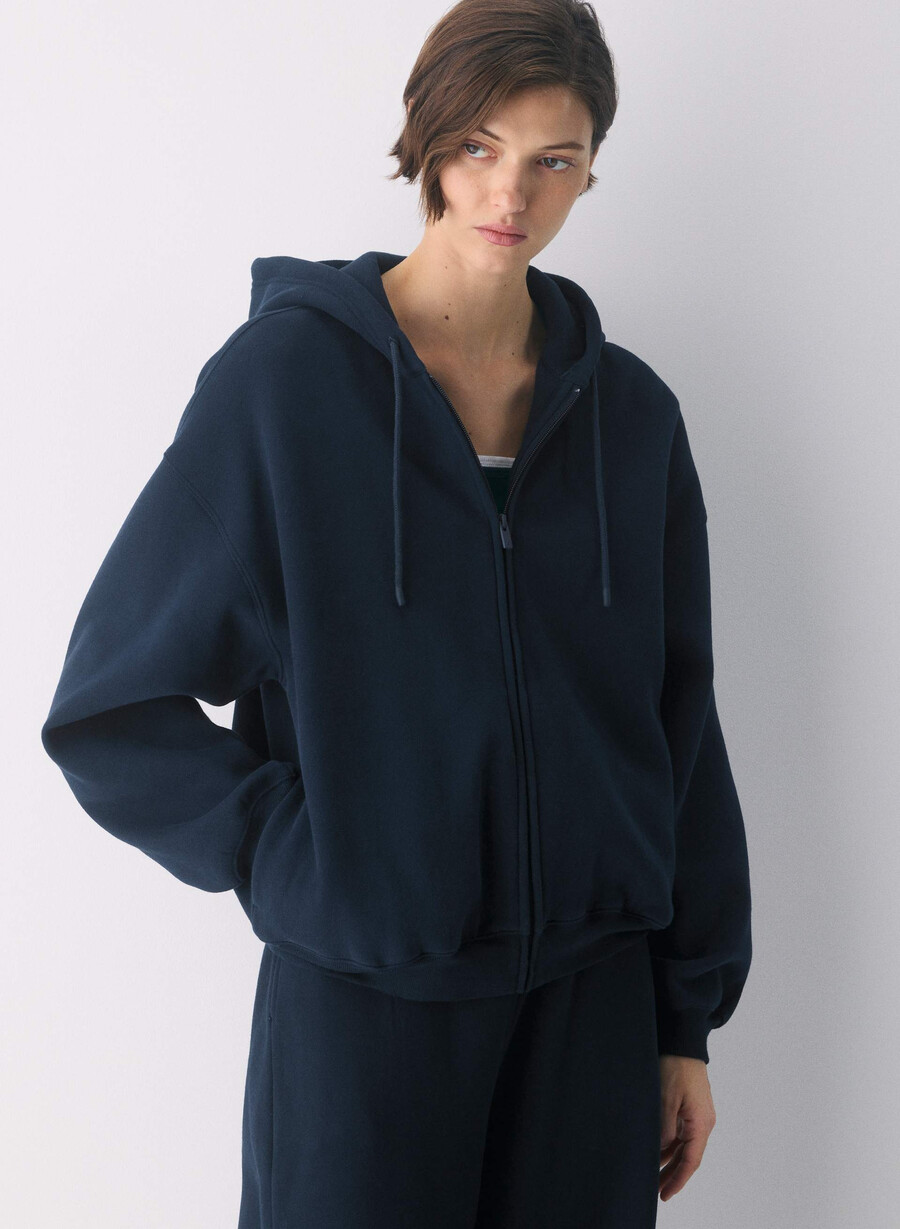 hanorac confortabil din fleece cu fermoar mega admiral
