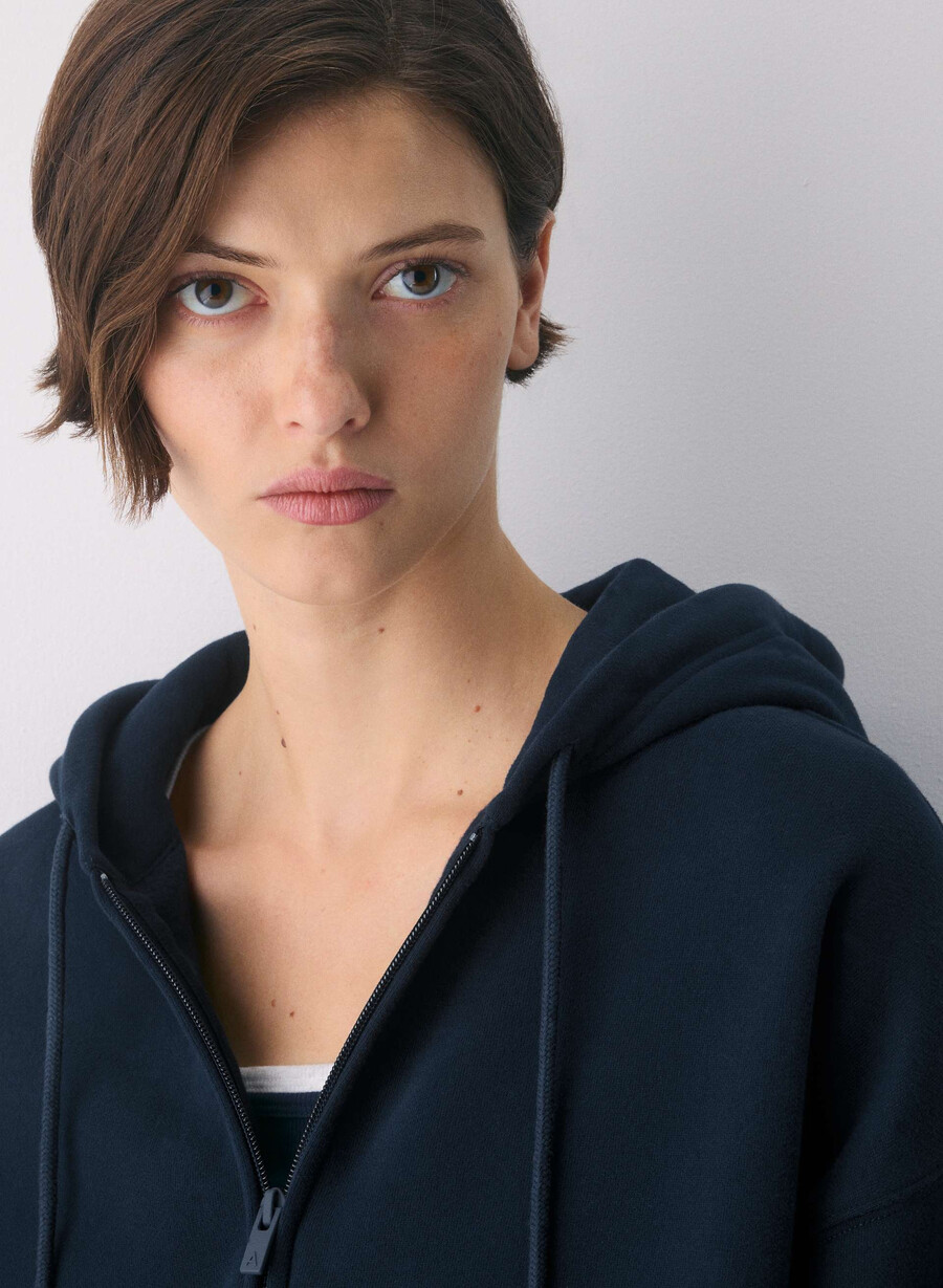hanorac confortabil din fleece cu fermoar mega admiral