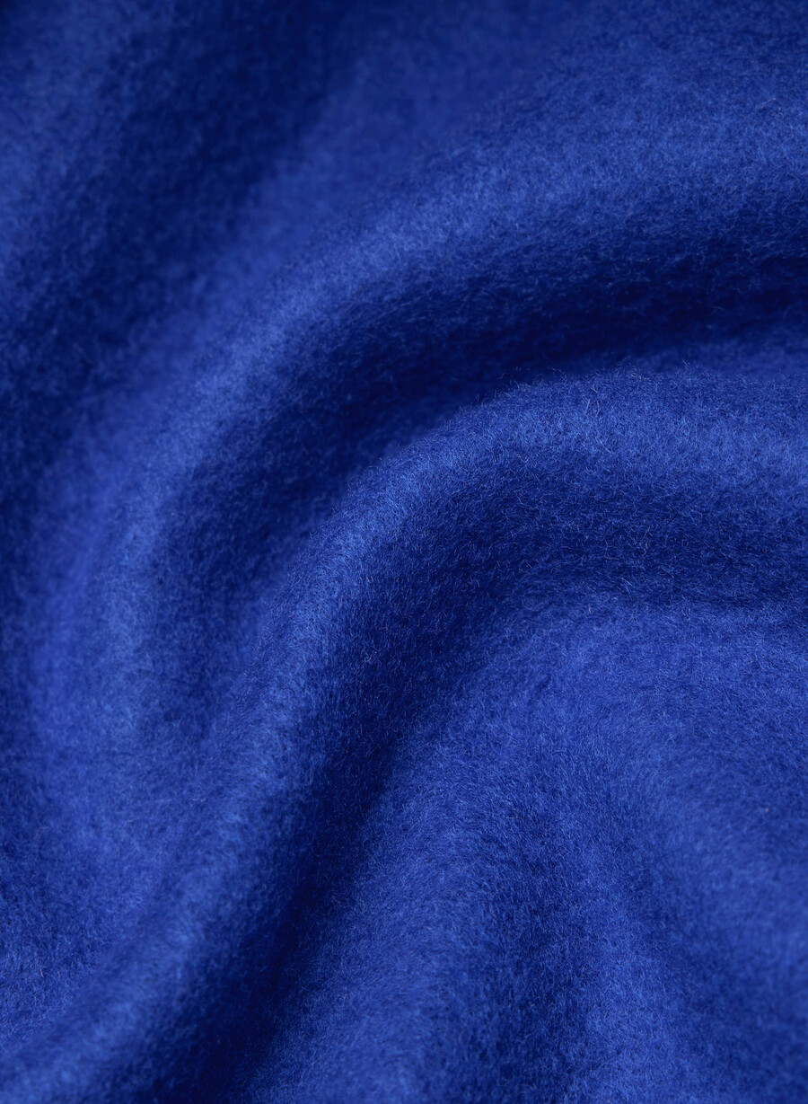 hanorac confortabil cu fermoar mega sweatfleece ablaze blue