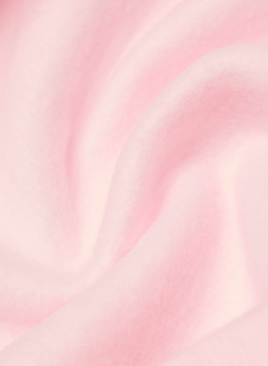 hanorac confortabil cu fermoar mega sweatfleece villa pink