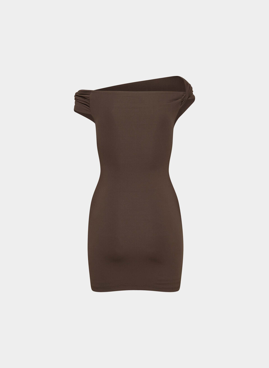 rochie original contour ravish maro mocha rich