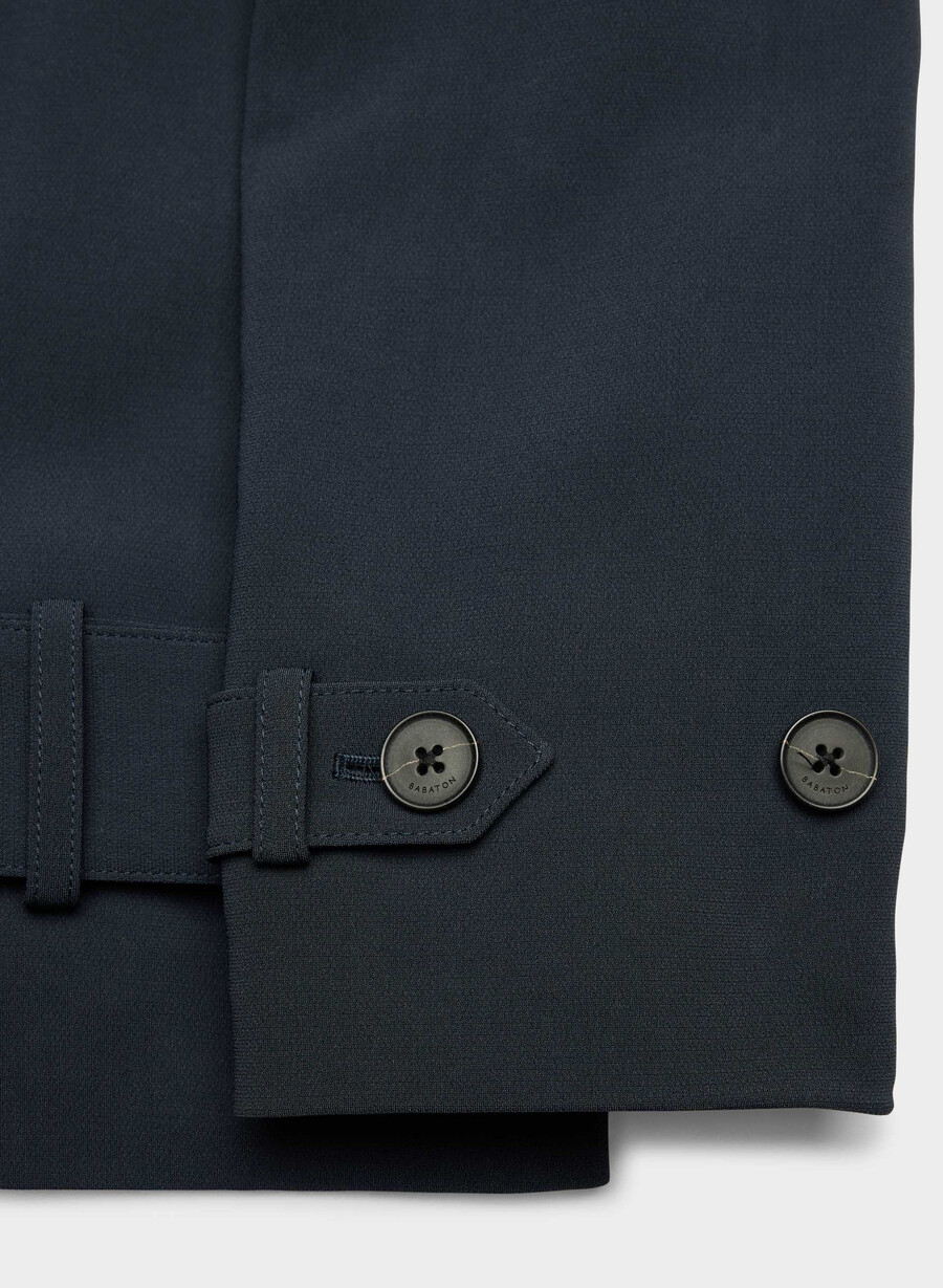 trench postage - sway crepe dark night navy