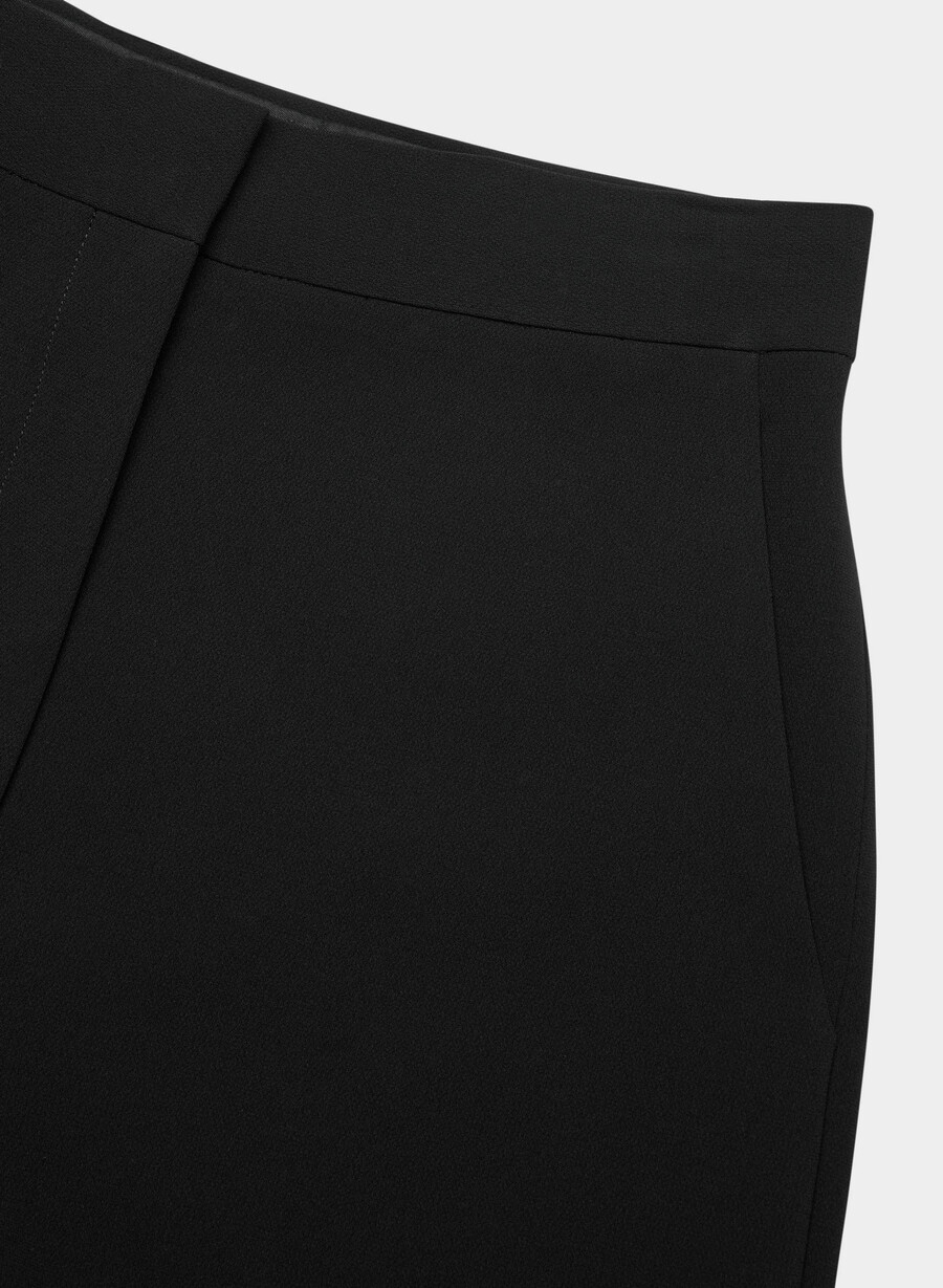 pantaloni leeway - sway crepe negri