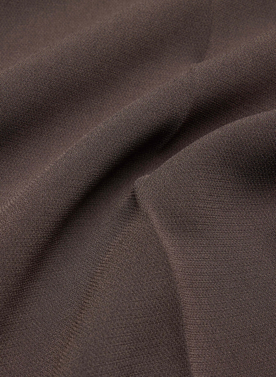pantaloni leeway - crepe sway rich mocha brown